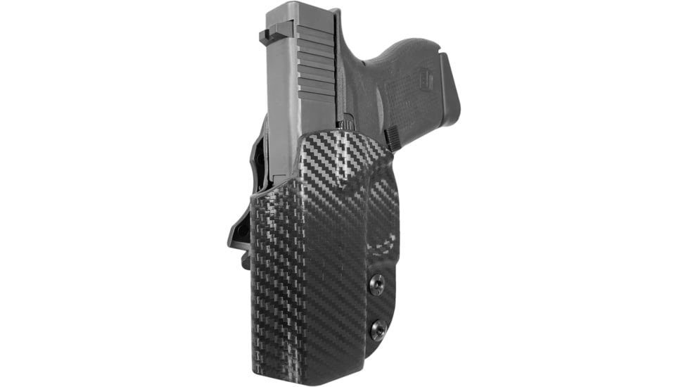 Black Scorpion Outdoor Gear Glock 42, 43 IWB Kydex Holster - Low Profile, Right Hand, Carbon Fiber, HC19-IWB01-SCOGL43-CFRH