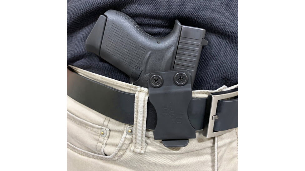 Black Scorpion Outdoor Gear Glock 48 IWB Kydex Holster - Low Profile, Right Hand, Black, HC19-IWB01-SCOGL48-BKRH