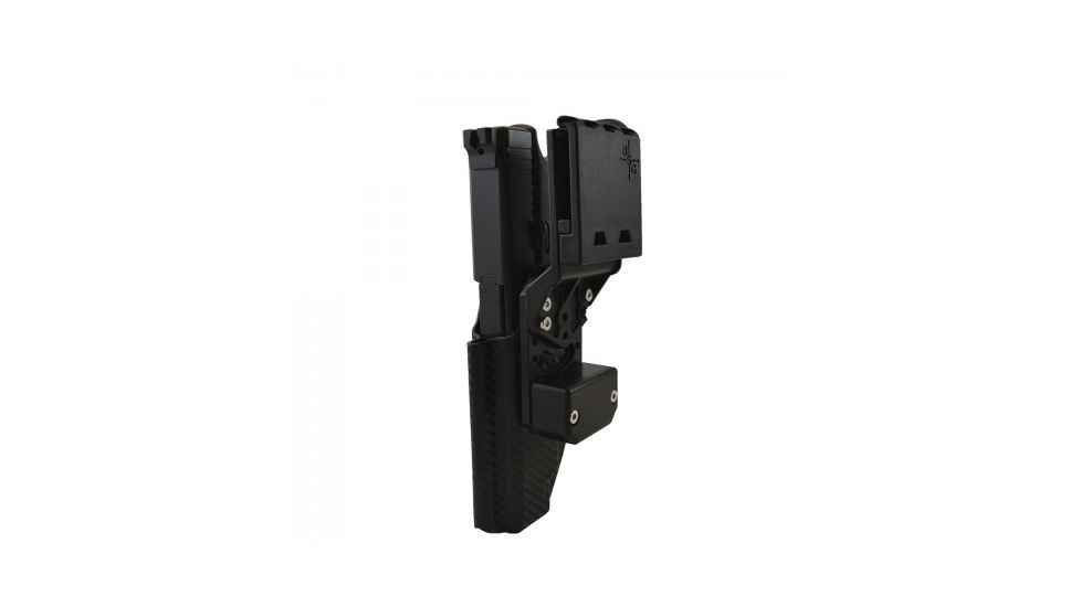 Black Scorpion Outdoor Gear Holster USPSA Pro Competition Sti 2011 Full Cover, Carbon Fiber Finish, HC04-USPSA-2011FULLCFRH