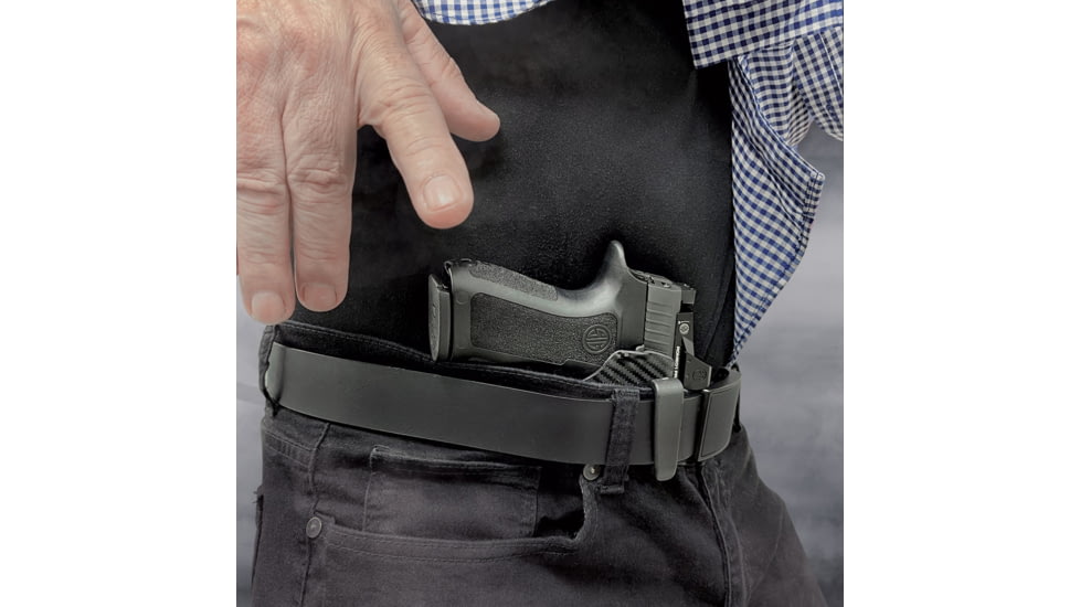 Black Scorpion Outdoor Gear IWB Belt Wing Tuckable Holster, FN 503, Right Hand, Carbon Fiber, HC23-IWBTUCK-FN503CF