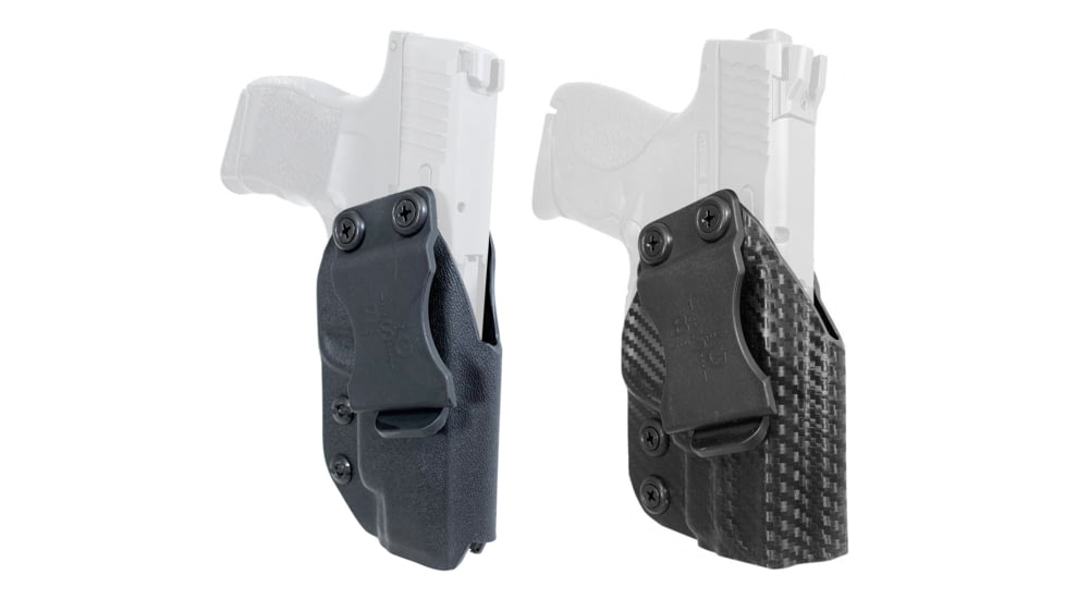 Black Scorpion Outdoor Gear IWB Low Profile Kydex Holsters, Black, Carbon Fiber