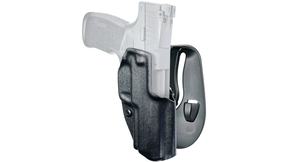 Black Scorpion Outdoor Gear OWB Paddle Holster, Sig Sauer P322, Right Hand, Black, HC03-PADDLE-P322-BKRH