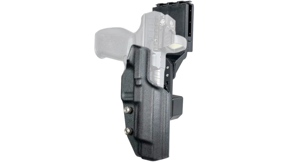 Black Scorpion Outdoor Gear Pro Competition OWB Holster, Walther PDP 5in w/ Streamlight TLR-7/TLR-8, Right Hand, Black, HC04-USPSA-PDP5TLR8BKRH