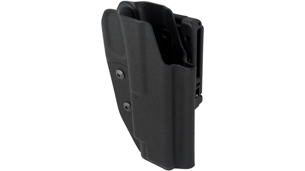Black Scorpion Outdoor Gear Pro IDPA Competition Holster, Right Hand, SIG Sauer P320, 3.9 - 5in Barrel, 1.5 - 1.75in Belts, Kydex, Black, HC03-IDPA-P320X5BKRH