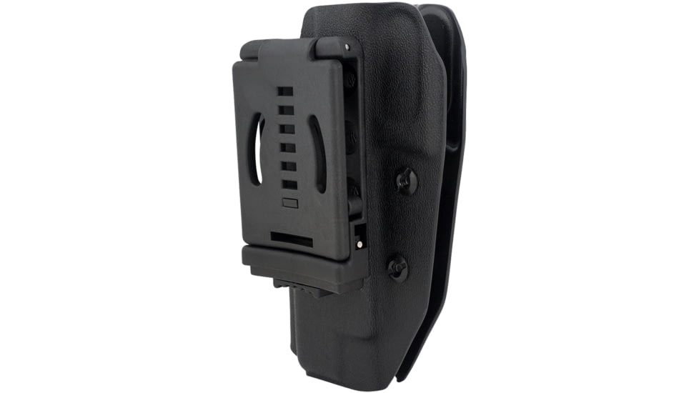 Black Scorpion Outdoor Gear Pro IDPA Competition Holster, Right Hand, Smith &amp; Wesson M&amp;P/ M&amp;P 2.0, 4.25in Barrel, 1.5 - 1.75in Belts, Kydex, Black, HC03-IDPA-MP9BKRH