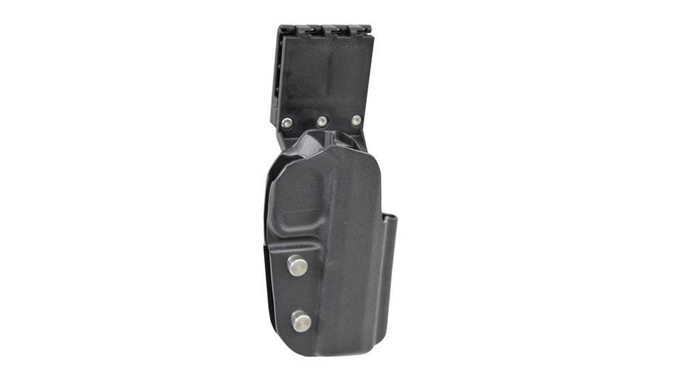 Black Scorpion Outdoor Gear Pro USPSA Competition Holster, Right Hand, 1911, 5in Barrel, 1.5 - 1.75in Belts, Kydex, Black, HC04-USPSA-1911BKRH