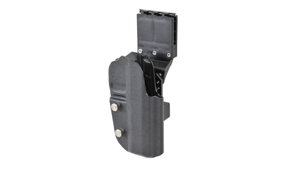 Black Scorpion Outdoor Gear Pro USPSA Competition Holster, Right Hand, 1911, 5in Barrel, 1.5 - 1.75in Belts, Kydex, Black, HC04-USPSA-1911BKRH