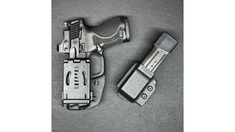 Black Scorpion Outdoor Gear Ruger American Compact 3.55 Pro IDPA Competition Holster, Right, Black, HC03-IDPA-RAMERICAN3-BKRH