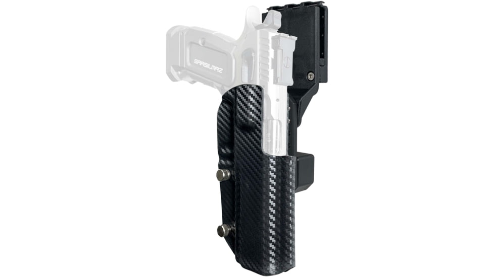 Black Scorpion Outdoor Gear SAR K-12 Sport Pro Competition Holster, Right, Carbon Fiber, HC04-USPSA-SARK12-CFRH