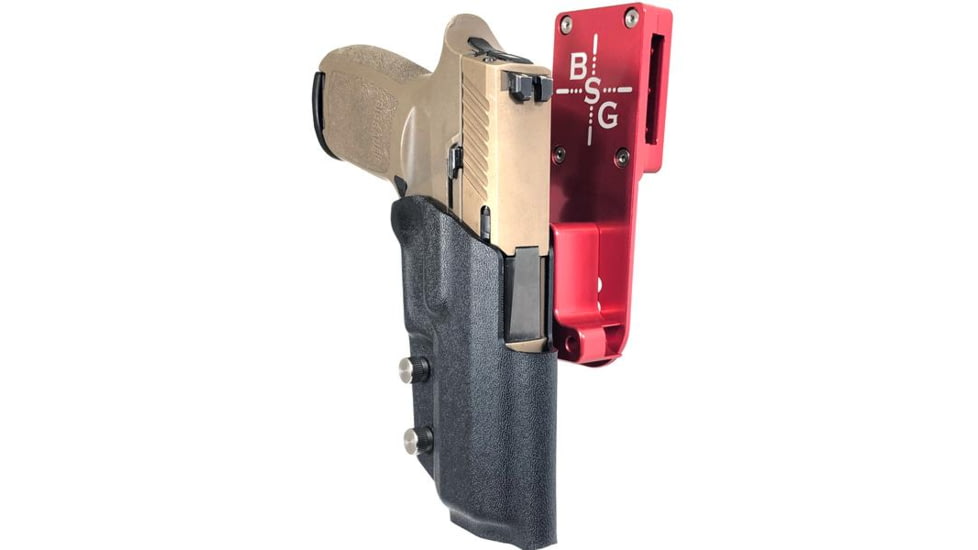 Black Scorpion Outdoor Gear Sig Sauer P320 Compact Pro Heavy Duty Competition Holster, Right Hand, Red Shell / Black, HCD2-USPSABS-P3204BKRH