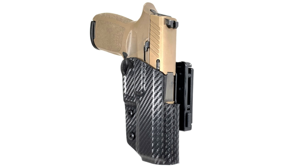Black Scorpion Outdoor Gear Sig Sauer P320 Compact Pro IDPA Competition Holster, Left Hand, Carbon Fiber, HC03-IDPA-P3204CFLH