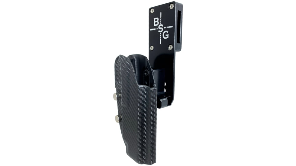 Black Scorpion Outdoor Gear Sig Sauer P320 X5/X5 Legion Pro Heavy Duty Competition Holster, Left Hand, Black Shell / Carbon Fiber, HCD1-USPSABS-P320X5CFLH