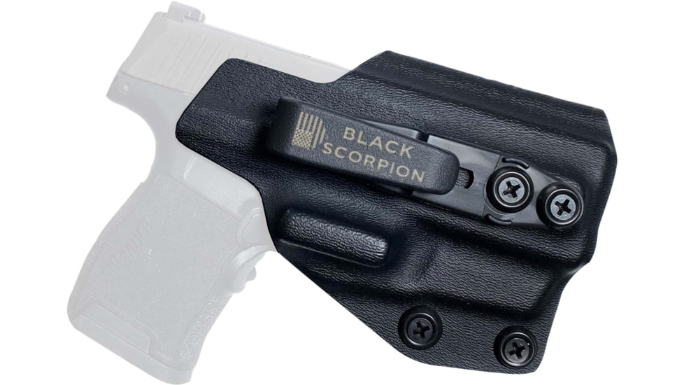 Black Scorpion Outdoor Gear Sig Sauer P365 w/ LIMA365 Laser Belt Wing Tuckable Holster, Right, Black, HC23-365LIMA-BKRH