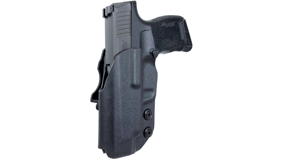 Black Scorpion Outdoor Gear SIG Sauer P365 XL IWB Kydex Holster - Low Profile, Right Hand, Black, HC19-IWB01-SCOP365XL-BKRH