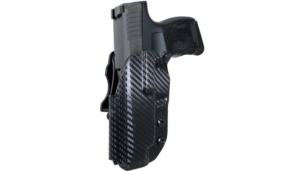 Black Scorpion Outdoor Gear SIG Sauer P365 XL IWB Kydex Holster - Low Profile, Right Hand, Carbon Fiber, HC19-IWB01-SCOP365XL-CFRH