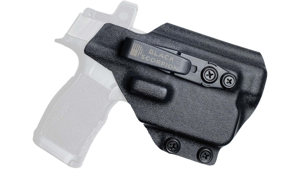 Black Scorpion Outdoor Gear Sig Sauer P365 XL w/ TLR-6 Belt Wing Tuckable Holster, Right, Black, HC23-365XLTLR6-BKRH
