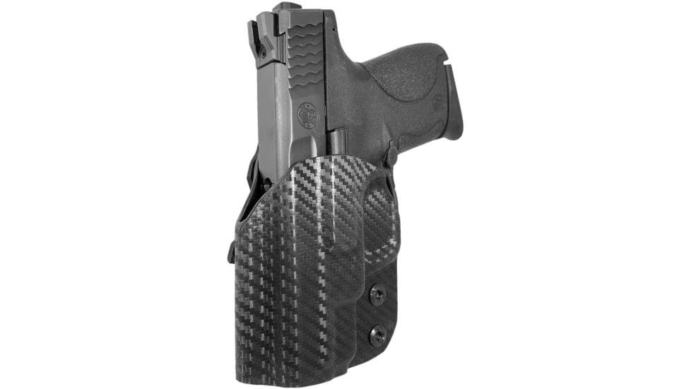 Black Scorpion Outdoor Gear Smith &amp; Wesson M&amp;P Shield IWB Kydex Holster - Low Profile, Right Hand, Carbon Fiber, HC19-IWB01-SCOSHIELD-CFRH
