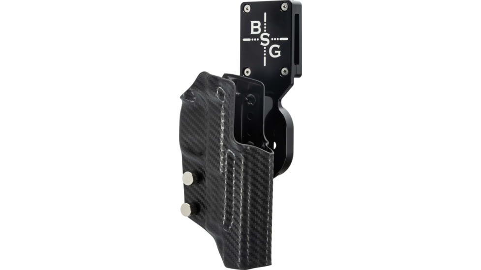 Black Scorpion Outdoor Gear Smith &amp; Wesson M&amp;P9 Competitor Pro Heavy Duty Competition Holster, Black Belt Attachment - Carbon Fiber Holster, HCD1-USPBS-MPCOMPTTCF