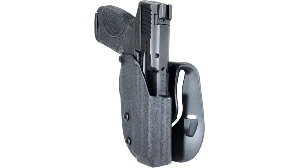 Black Scorpion Outdoor Gear Smith &amp; Wesson M&amp;P9 M&amp;P40 5in OWB Kydex Paddle Holster, Right Hand, Black, HC03-PADDLE-MP5BKRH
