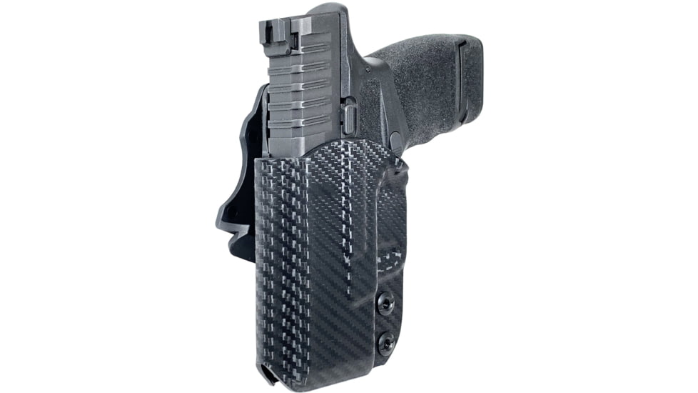 Black Scorpion Outdoor Gear Springfield Armory Hellcat IWB Kydex Holster - Low Profile, Right Hand, Carbon Fiber, HC19-IWB01-SCOHELLCAT-CFRH
