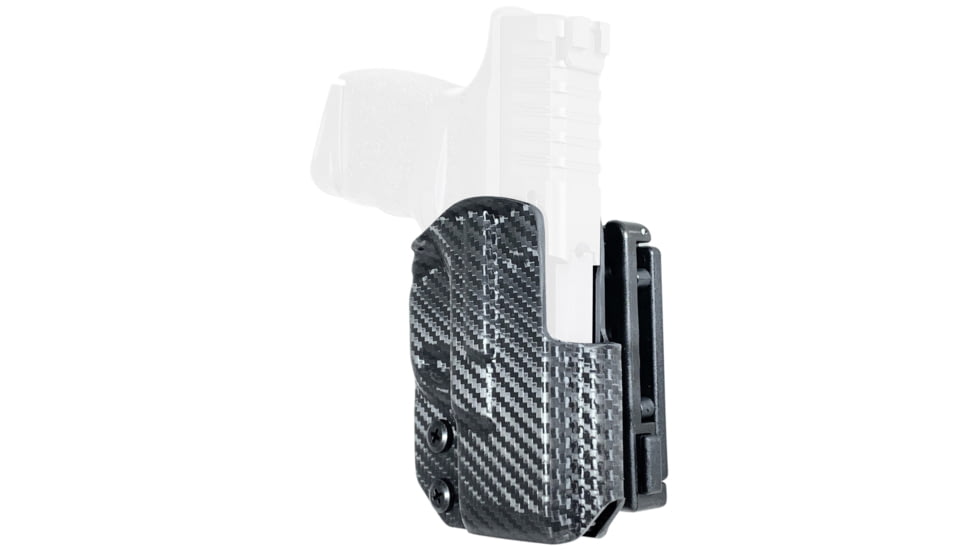 Black Scorpion Outdoor Gear Springfield XD-S MOD.2 Pro IDPA Competition Holster, Right, Carbon Fiber, HC03-IDPA-XDS3.3CFRH