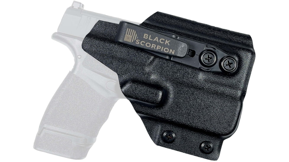 Black Scorpion Outdoor Gear Springfield Hellcat w/ TLR-6 IWB Belt Wing Tuckable Holster, Right, Black, HC23-HELLCATLR6-BK