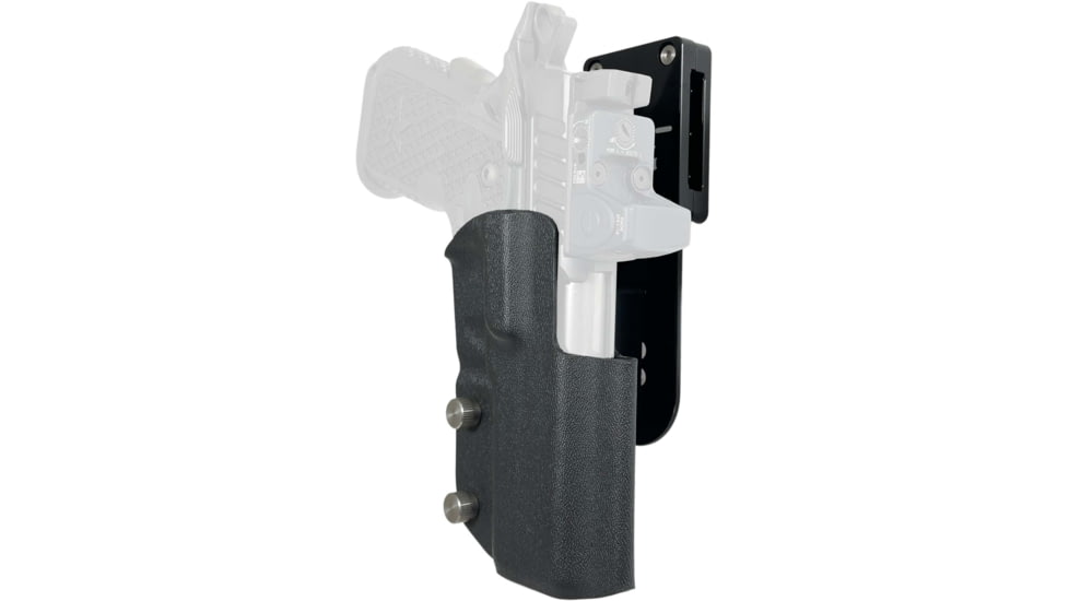 Black Scorpion Outdoor Gear Staccato C2 Pro Heavy Duty Competition Holster, Left, Black/Black, HCD1-USPSABS-STAC2BKLH
