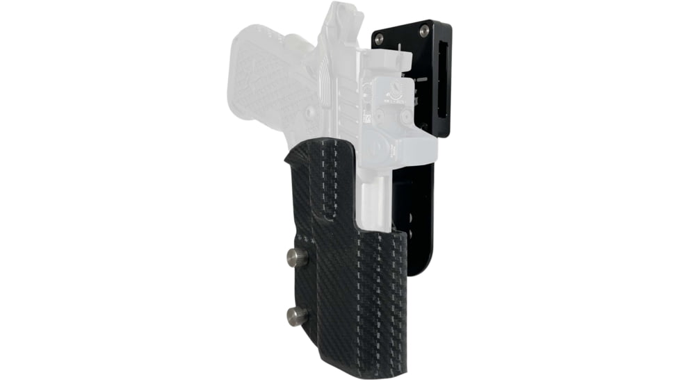 Black Scorpion Outdoor Gear Staccato C2 Pro Heavy Duty Competition Holster, Right, Black/Carbon Fiber, HCD1-USPSABS-STAC2CFRH