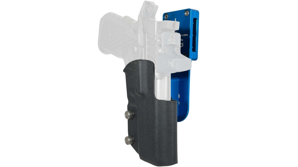 Black Scorpion Outdoor Gear Staccato C2 Pro Heavy Duty Competition Holster, Right, Blue/Black, HCD3-USPSABS-STAC2BKRH