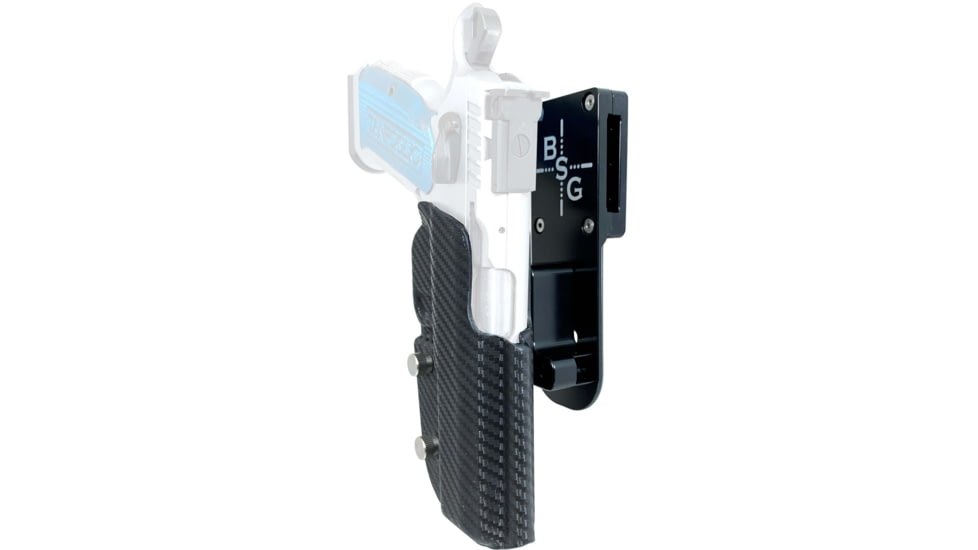 Black Scorpion Outdoor Gear Tanfoglio Stock 2 Pro Heavy Duty Competition Holster, Right, Black/Carbon Fiber, HCD1-USPSABS-STOCKIICFRH