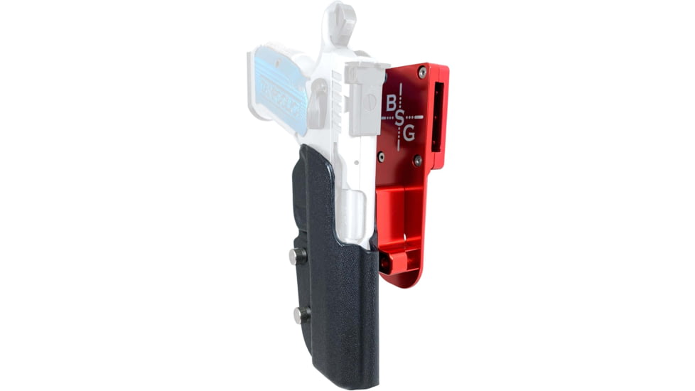 Black Scorpion Outdoor Gear Tanfoglio Stock 2 Pro Heavy Duty Competition Holster, Right, Red/Black, HCD2-USPSABS-STOCKIIBKRH