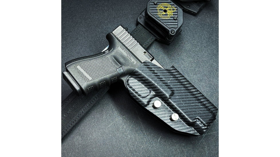 Black Scorpion Outdoor Gear Tanfoglio Stock 3 Pro Heavy Duty Competition Holster, Right, Black/Black, HCD1-USPSABS-STOCK3BKRH
