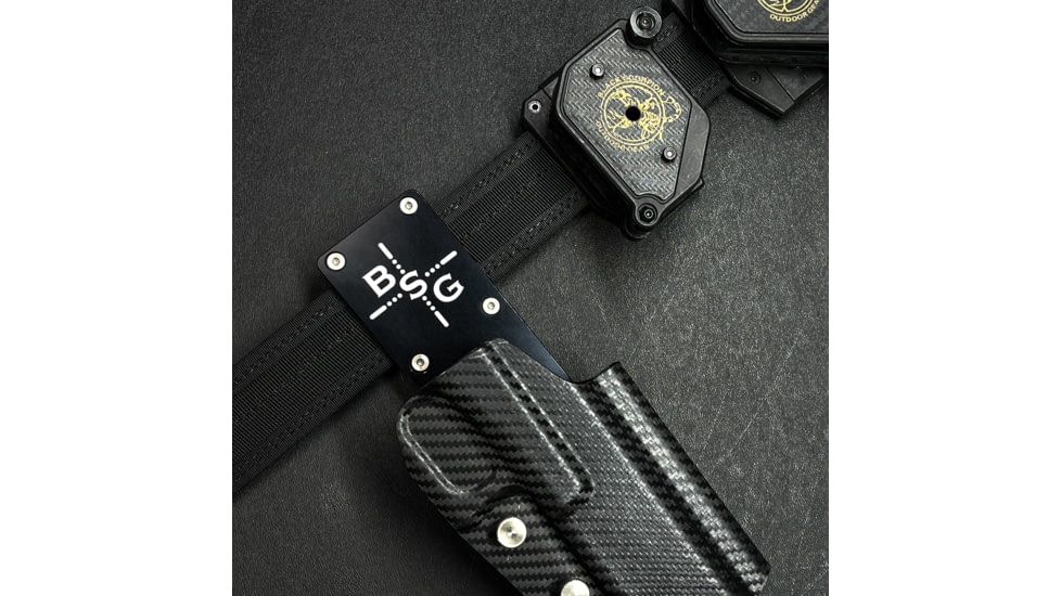 Black Scorpion Outdoor Gear Tanfoglio Stock 3 Pro Heavy Duty Competition Holster, Right, Black/Black, HCD1-USPSABS-STOCK3BKRH