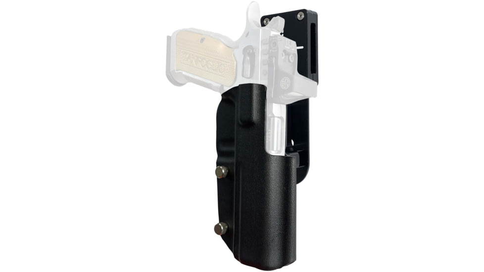 Black Scorpion Outdoor Gear Tanfoglio Stock 3 Pro Heavy Duty Competition Holster, Right, Black/Black, HCD1-USPSABS-STOCK3BKRH