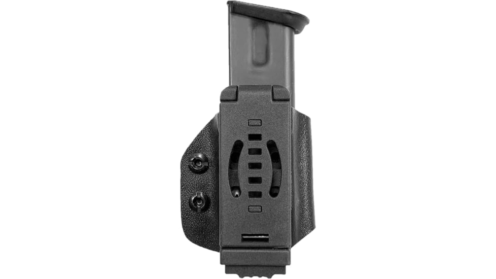 Black Scorpion Outdoor Gear Universal OWB Double Stack Magazine Carrier 9mm, .40 S&amp;W, Black, Universal, MP06-IDPA-UNIBK