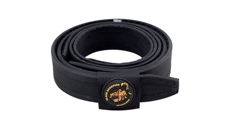 Black Scorpion Outdoor Gear USPSA Grand Master Production Holster / Shooting Belt Combo, 2011 USPSA, Black, Medium, CO06-MP01H042011-BTMBK