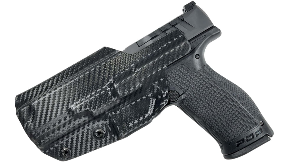 Black Scorpion Outdoor Gear Walther PDP 4.5 IWB Belt Wing Tuckable Holster, Right, Carbon Fiber, HC23-WPDP-CF