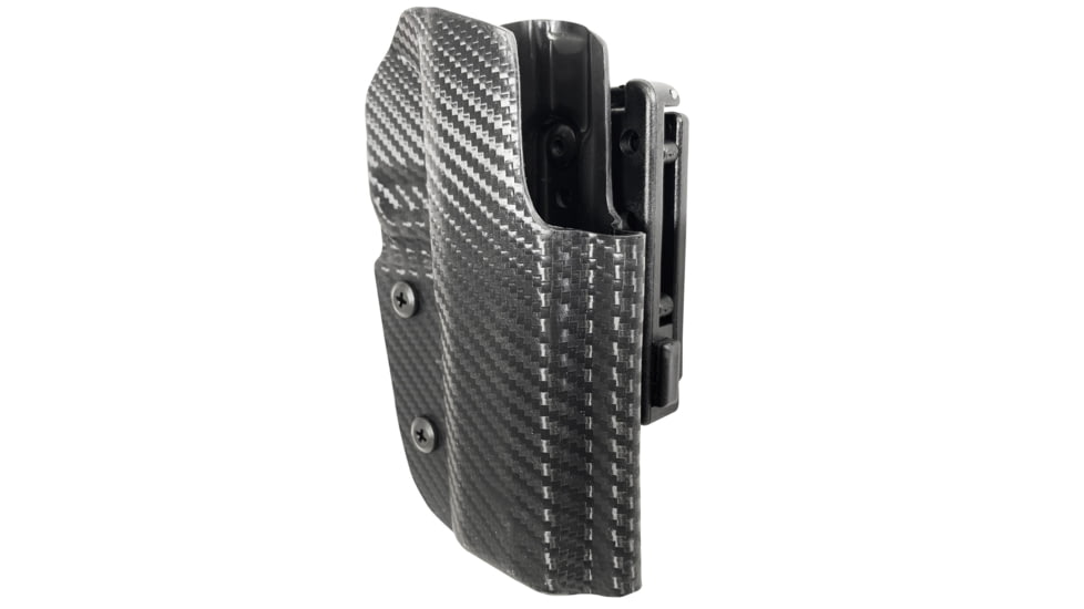 Black Scorpion Outdoor Gear Walther Q5 Match Polyframe Pro Competition Holster, Left Hand, Carbon Fiber, HC04-USPSA-WALTHERQ5CFLH