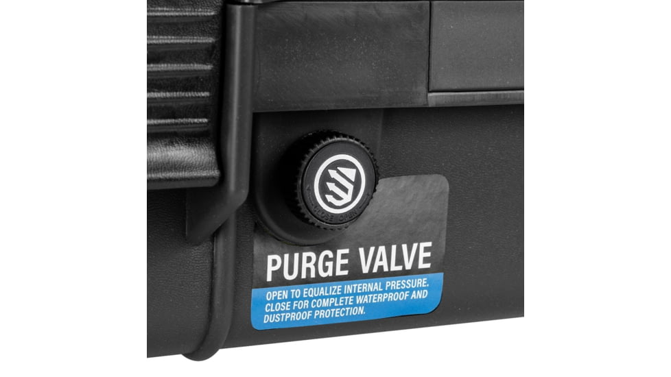 BlackHawk 48in Waterproof Roller Hard Rifle Case w/ Foam, Black, Large, BH00014