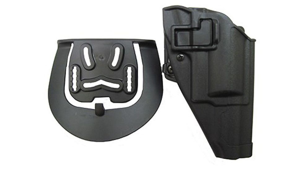 BlackHawk CQC SERPA Holster w/ Belt Loop and Paddle, Right, Matte Black, Taurus Judge, 410544BK-R