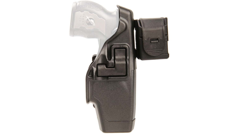 BlackHawk Duty Holster Taser Matte Finish, Left, 44HT00BK-L