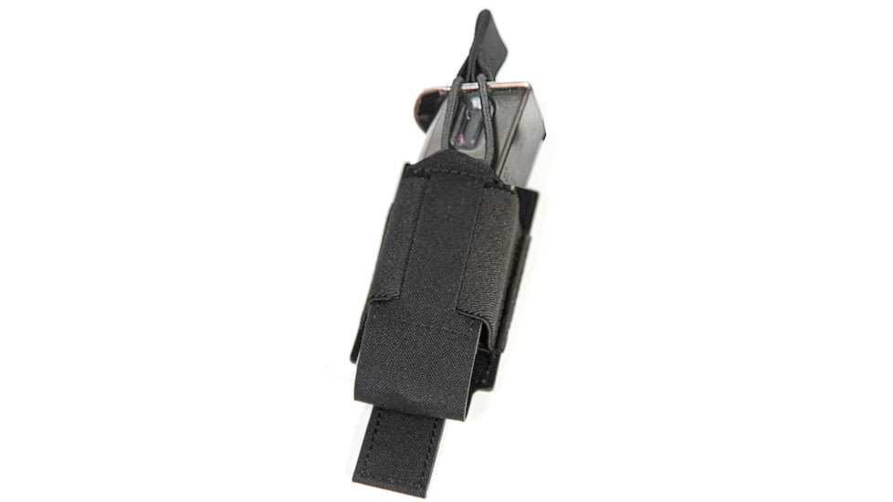 BlackHawk Foundation Series Single Pistol Magazine Pouch, Black, 37FS47BK