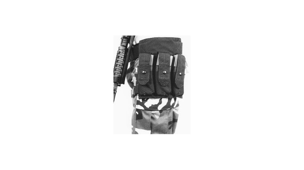 BlackHawk M-16 HIP POUCH (HOLDS 3) BLACK 511602BK