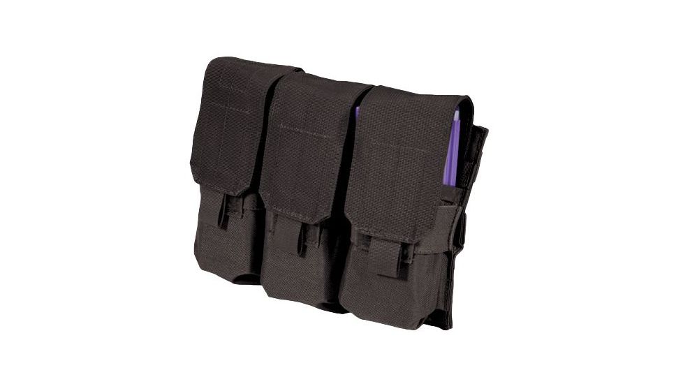 Blackhawk STRIKE Triple M4/M16 Mag Pouch, Black 37CL04BK 