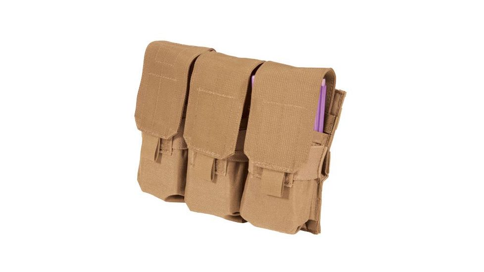 Blackhawk STRIKE Triple M4/M16 Mag Pouch, Coyote Tan 37CL04CT 