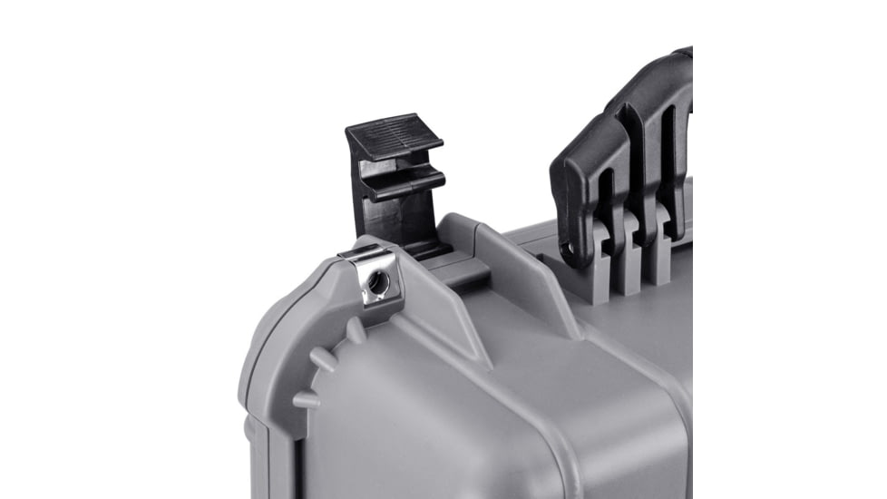 BlackHawk Medium 20in Waterproof Gear/Gun Hard Case w/ Foam, Gray, Large, BH00002-GRA