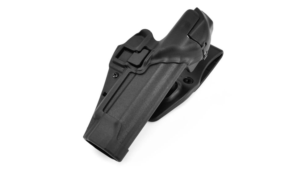 Blackhawk SERPA Level 3 ALS Duty Holster, Right Hand, Black, Matte - Beretta 92/96w/or w/o Rails, 44H104BK-R