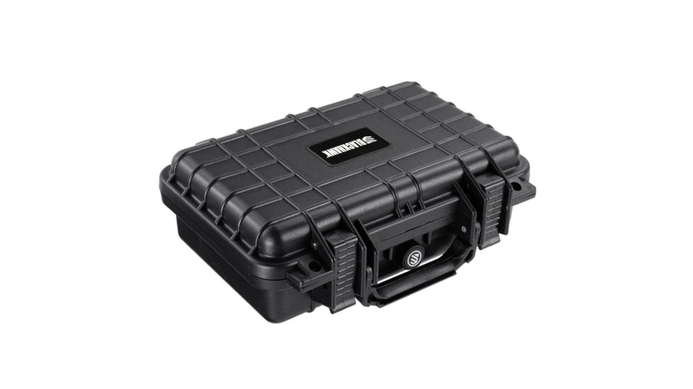BlackHawk 11.6in Waterproof Hard Single Gun Case w/Foam, Black, BH00010