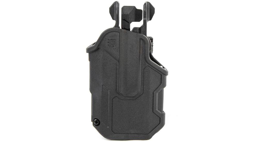BlackHawk T-Series L2C Compact Holsters, Glock 19/Glock 23/Glock 17/Glock 22/Glock 34/Glock 35, Right Hand, Matte Black, Black, 410200BKR