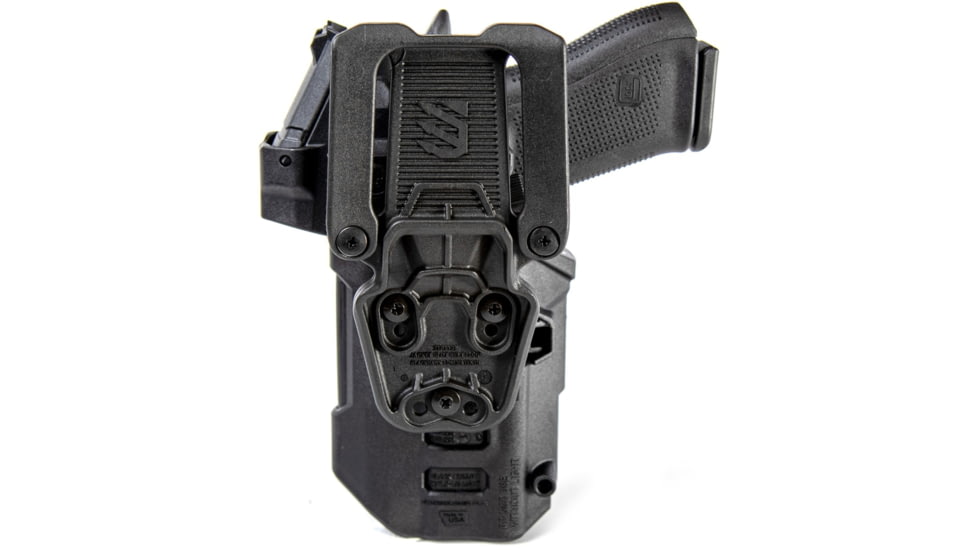 BlackHawk T-series L2d Lb Black Rds Glock 17/19/22/23/31/32/45/47 W/tlr 1/2 Rh Box, Plain - 44NB00BKR